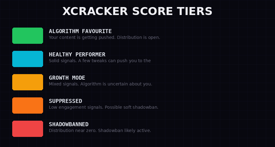 XCracker Score Tiers Explained
