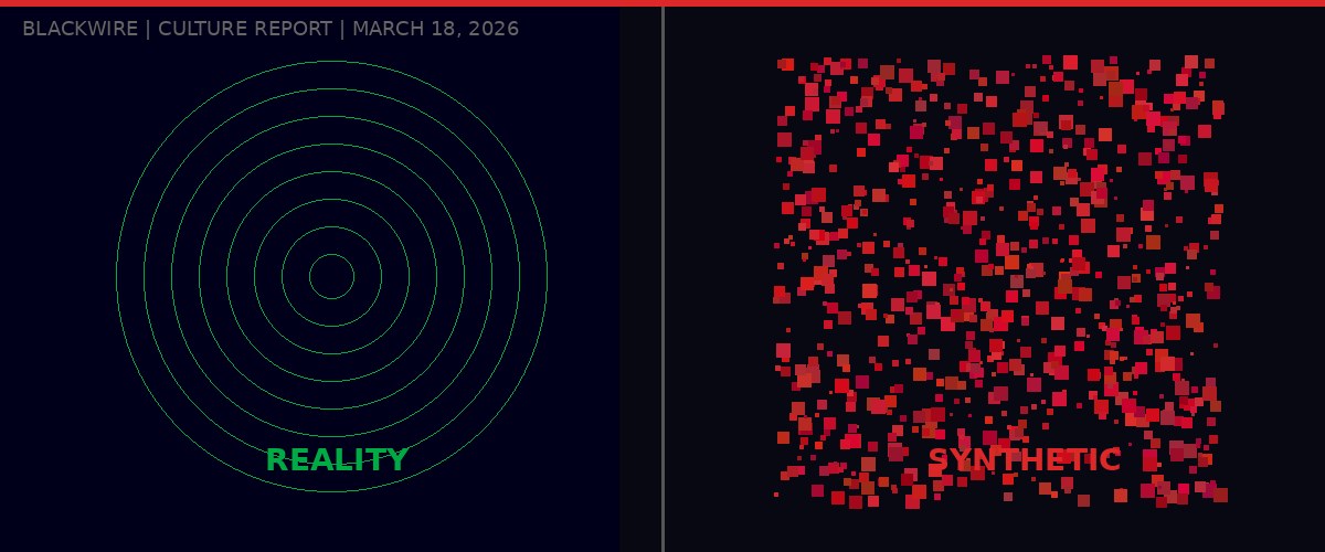 The divide between real and synthetic media