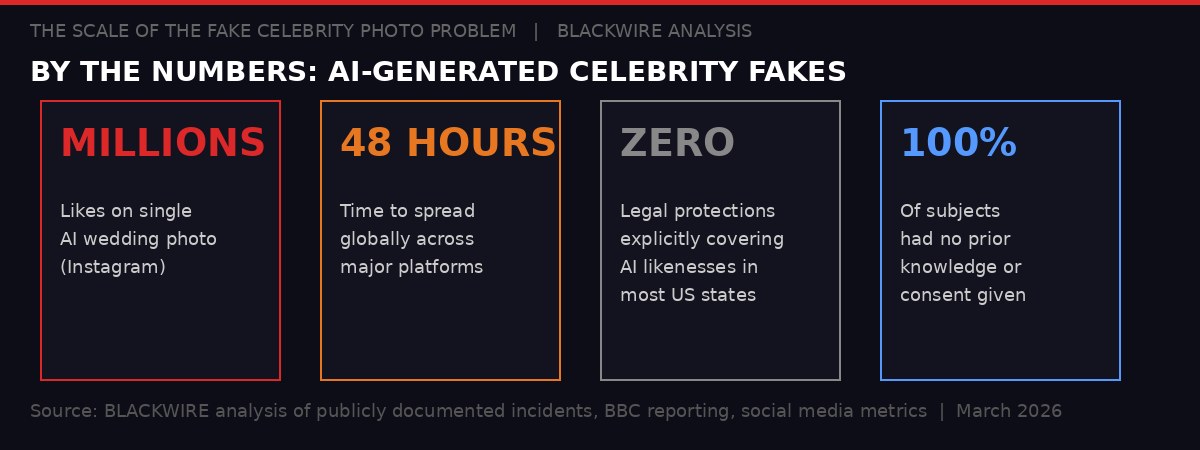 Scale of the AI fake celebrity photo problem