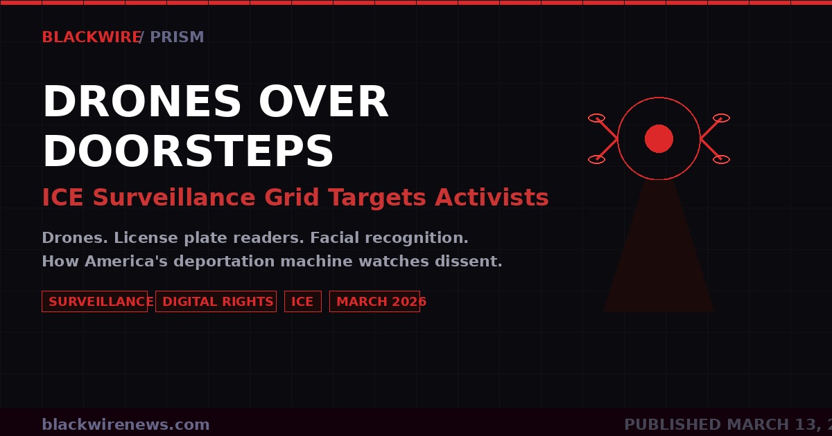 ICE Surveillance Operations targeting activists