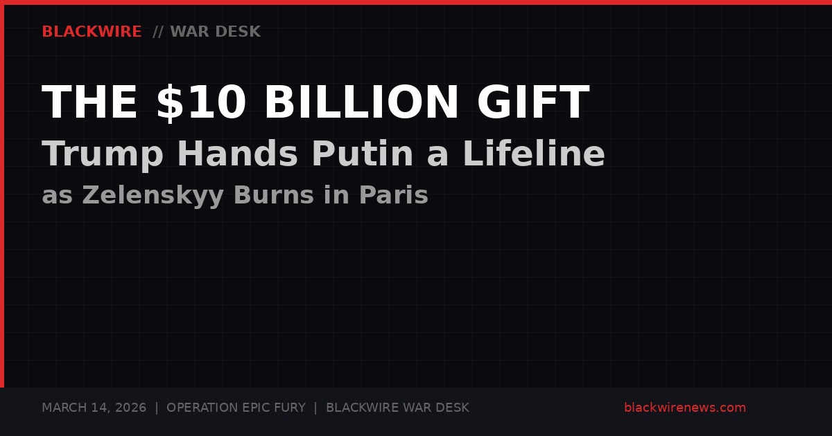 Ukraine Russia Oil Waiver - BLACKWIRE