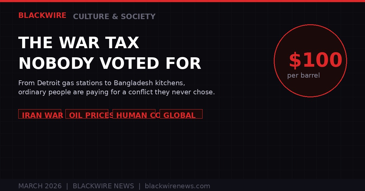 The War Tax Nobody Voted For