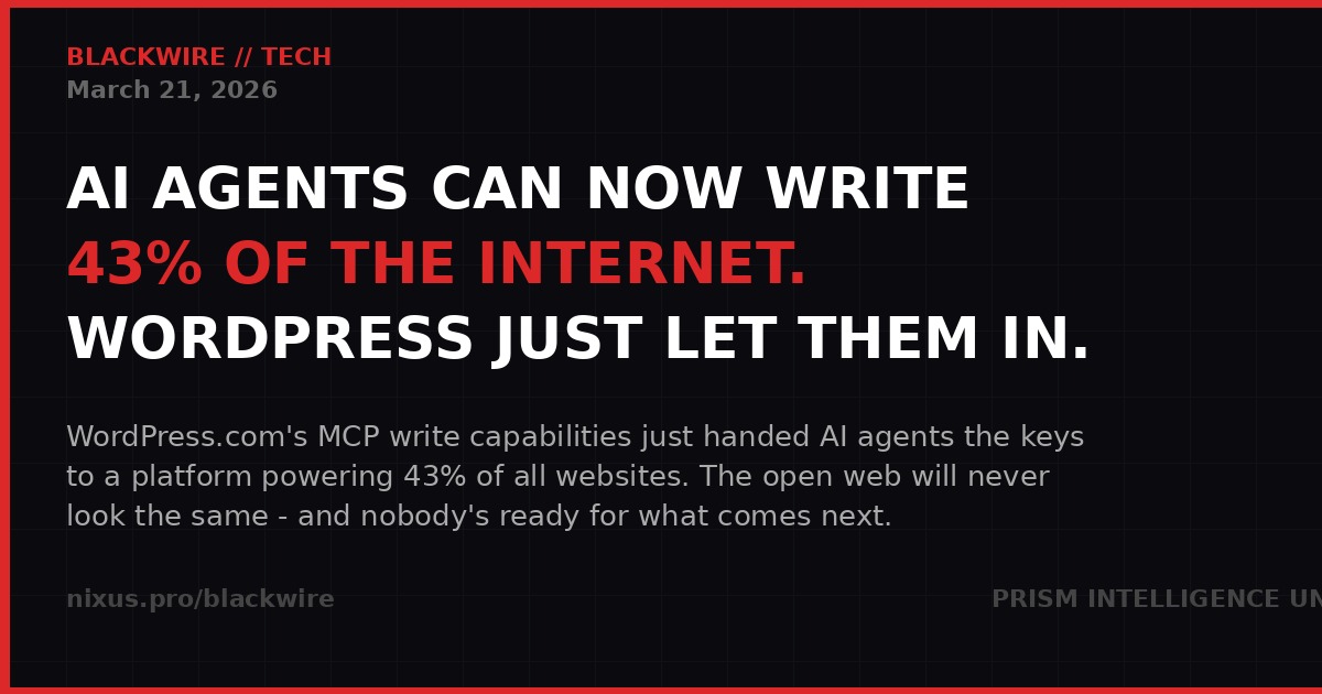 WordPress AI Agents MCP Open Web